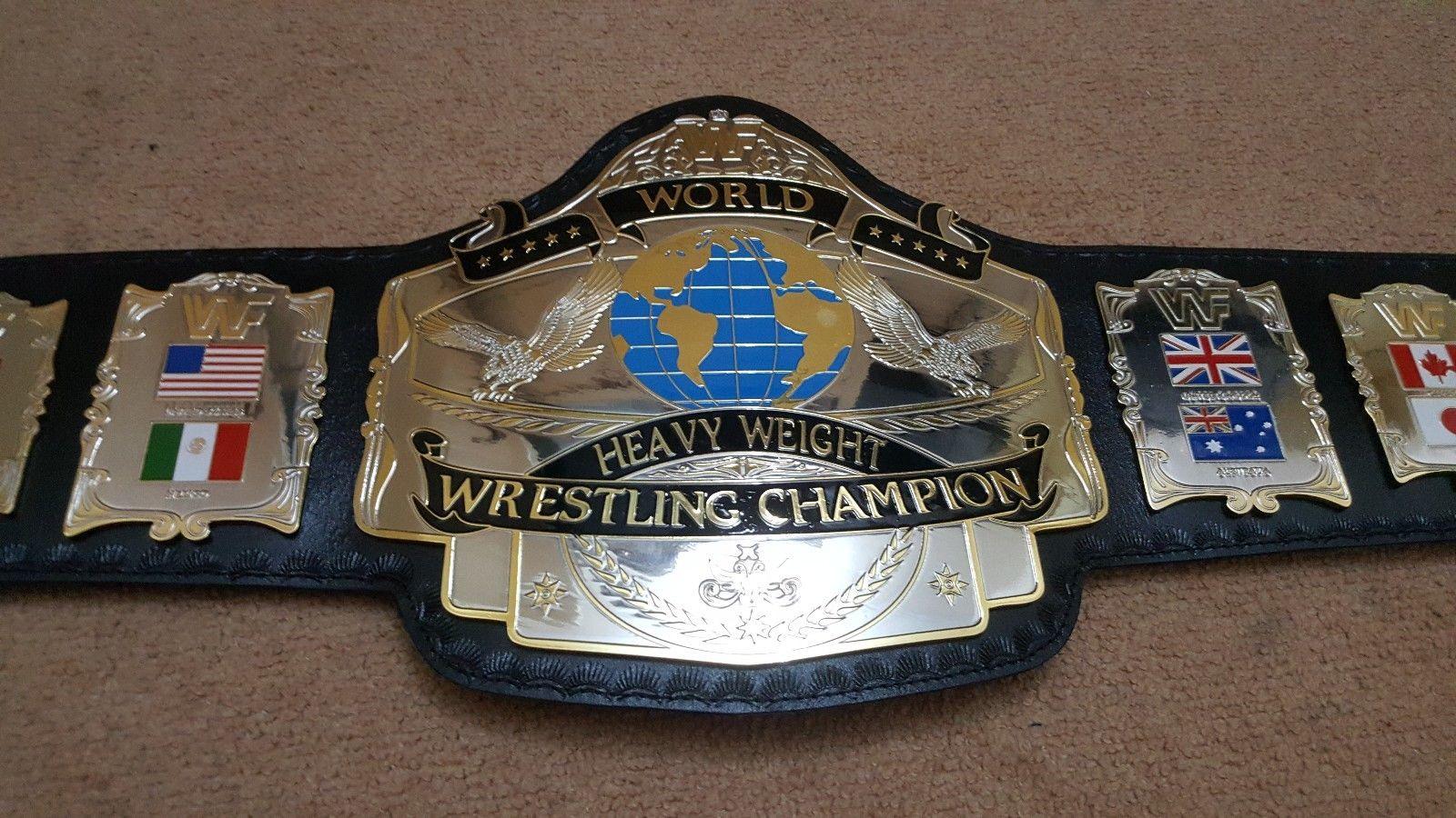 WWF ANDRE 87 Thick Brass Championship Title Belt - Image 3