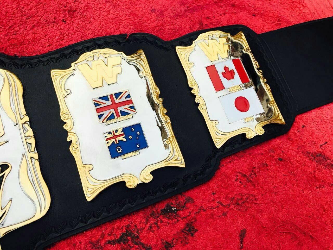 WWF ANDRE HEAVYWEIGHT 87 24K GOLD Zinc Championship Title Belt - Image 4