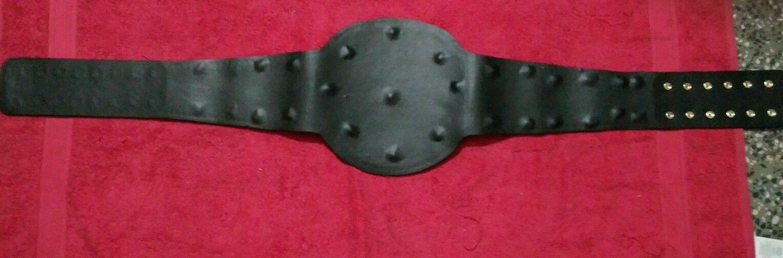WWF BIG EAGLE ATTITUDE ERA BLOCK LOGO Zinc Championship Title Belt - Image 6