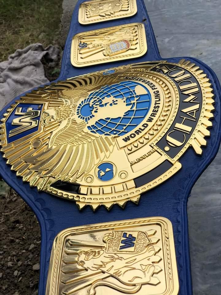 WWF BIG EAGLE ATTITUDE ERA CNC HD CHAMPIONSHIP BELT - Image 4