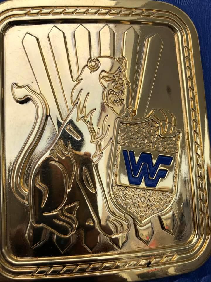 WWF BIG EAGLE ATTITUDE ERA CNC HD CHAMPIONSHIP BELT - Image 9