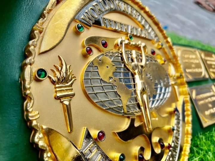 WWF BIG GREEN 3D CNC CHAMPIONSHIP BELT - Image 2