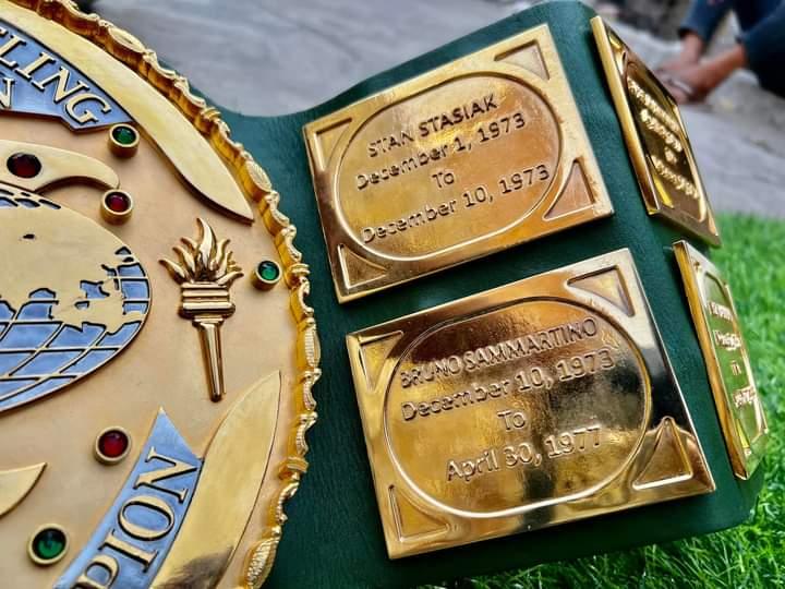 WWF BIG GREEN 3D CNC CHAMPIONSHIP BELT - Image 3
