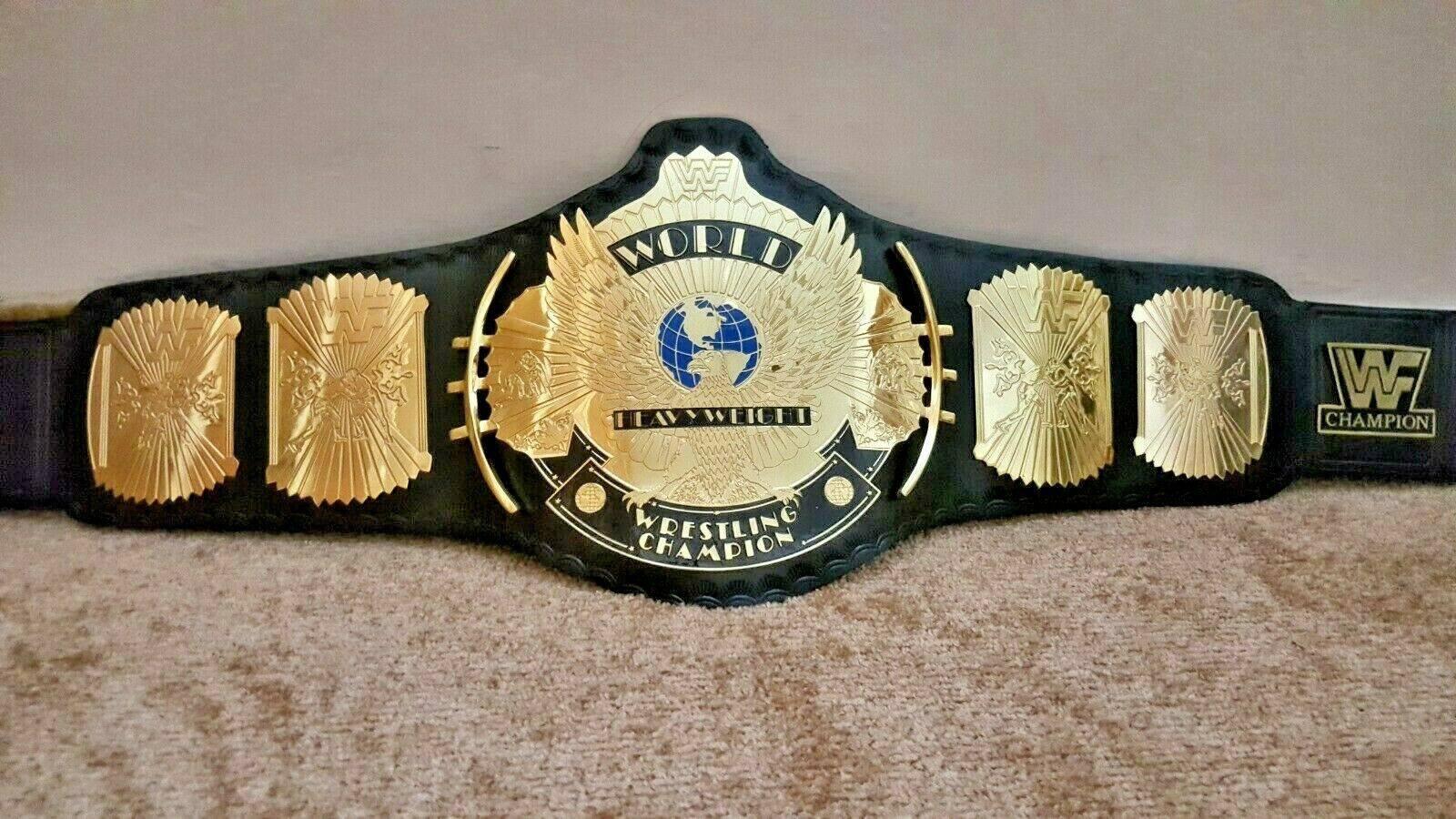 WWF CLASSIC WINGED EAGLE Championship Title Belt - Image 2