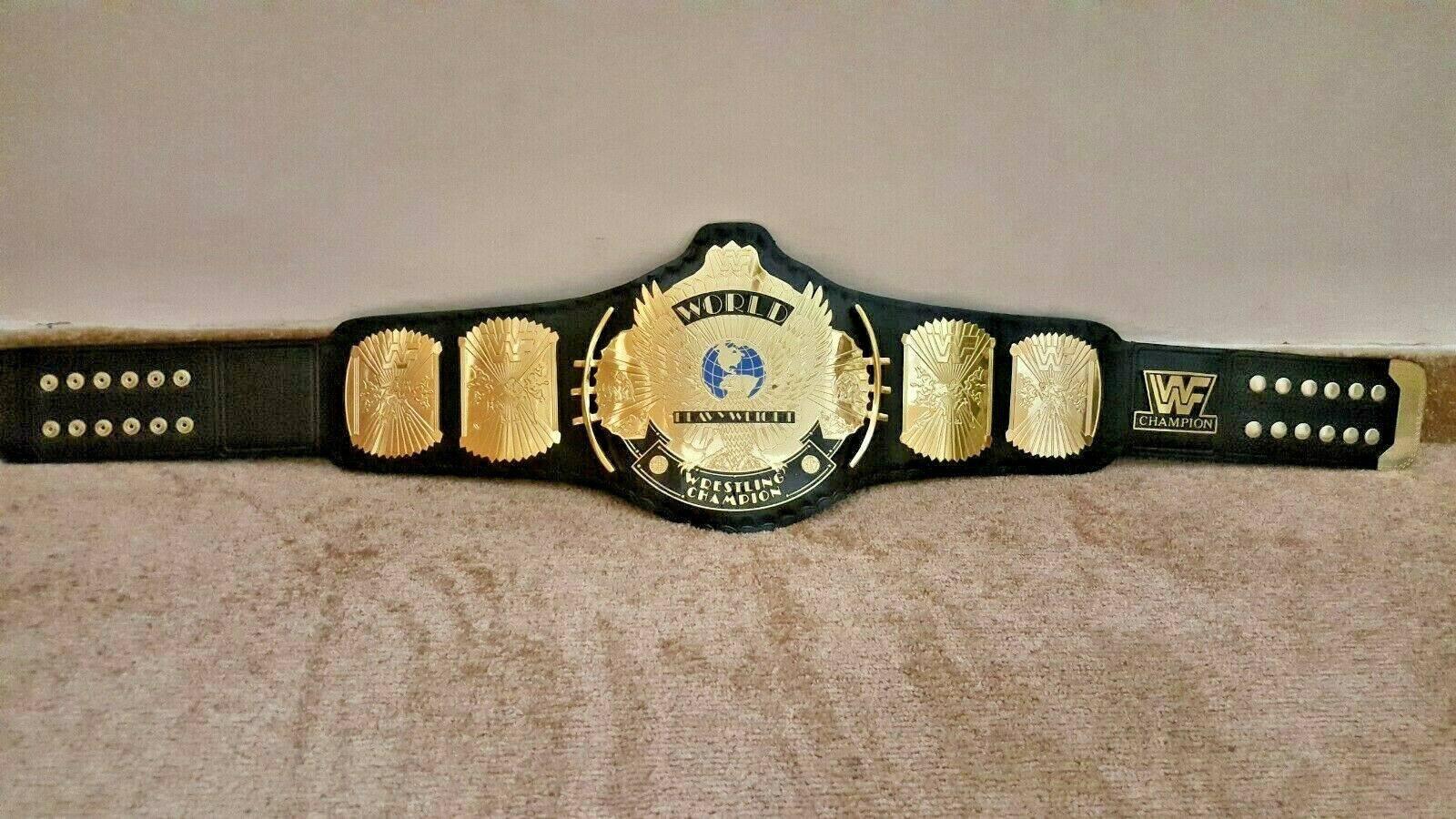 WWF CLASSIC WINGED EAGLE Championship Title Belt - Image 3