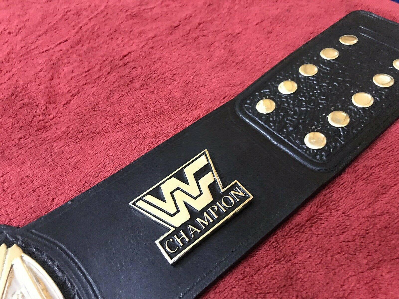 WWF WINGED EAGLE DUAL PLATED 24K GOLD Championship Title Belt - Image 14