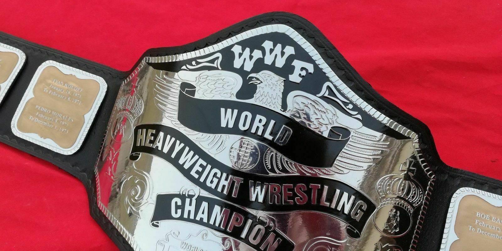 WWF HULK HOGAN 84 24K GOLD Championship Belt - Image 3
