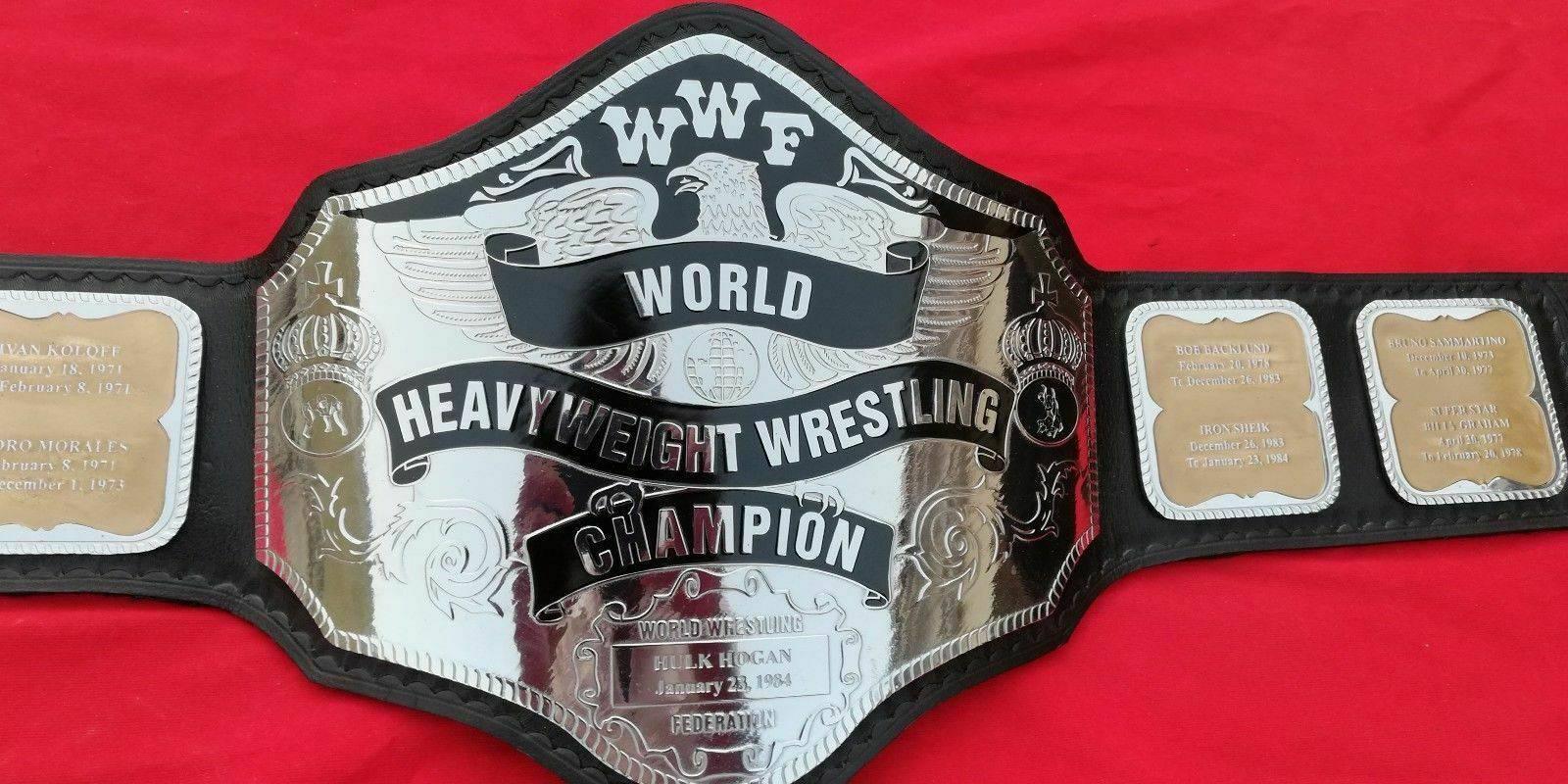WWF HULK HOGAN 84 24K GOLD Championship Belt - Image 7