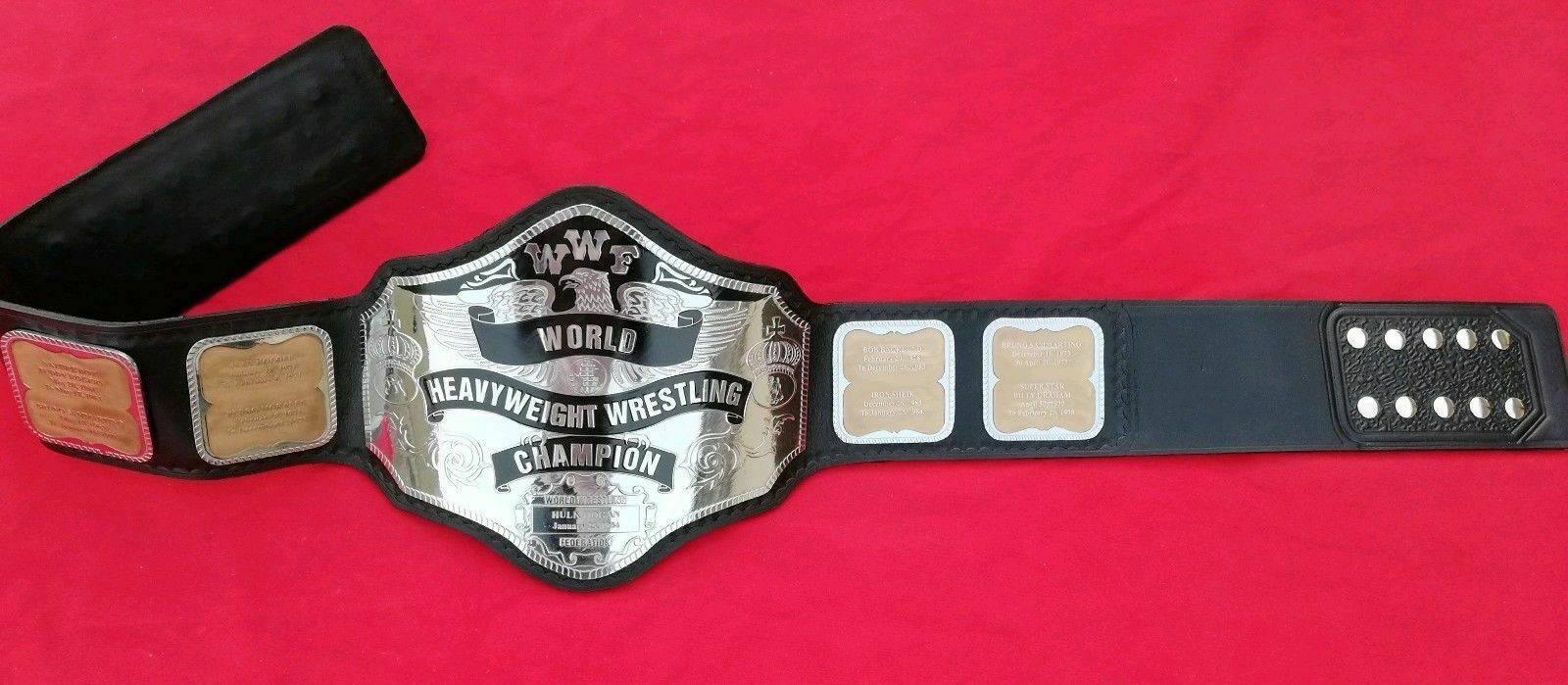 WWF HULK HOGAN 84 24K GOLD Championship Belt - Image 8