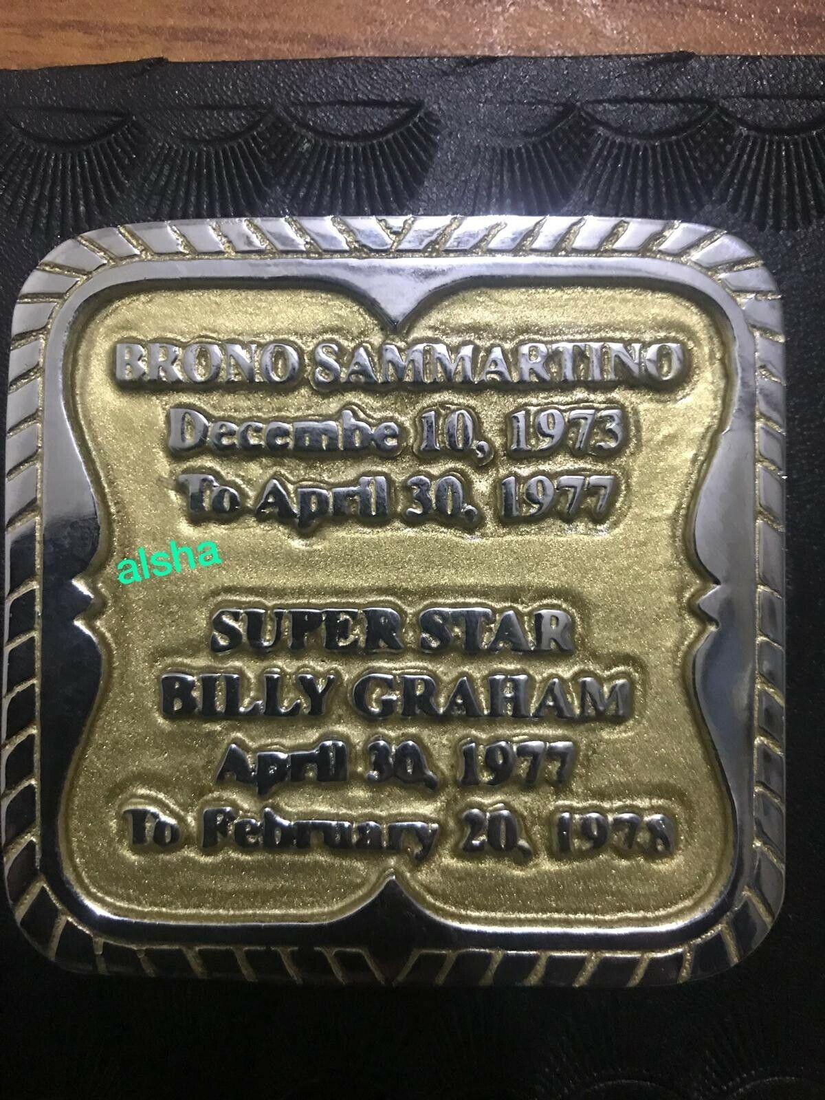 WWF HULK HOGAN 84 Zinc Championship Belt - Image 3
