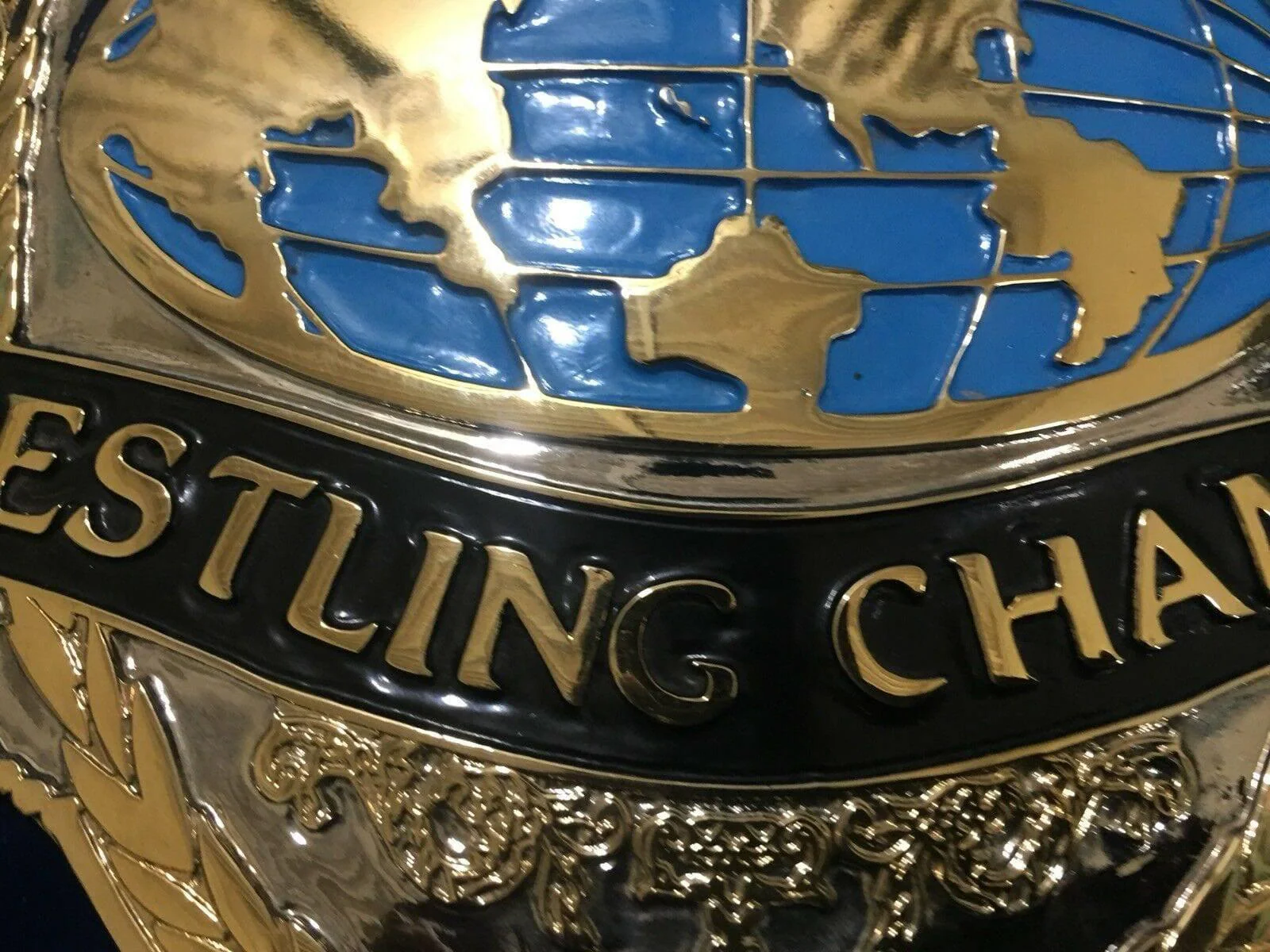 WWF HULK HOGAN 86 24K GOLD Championship Belt - Image 4