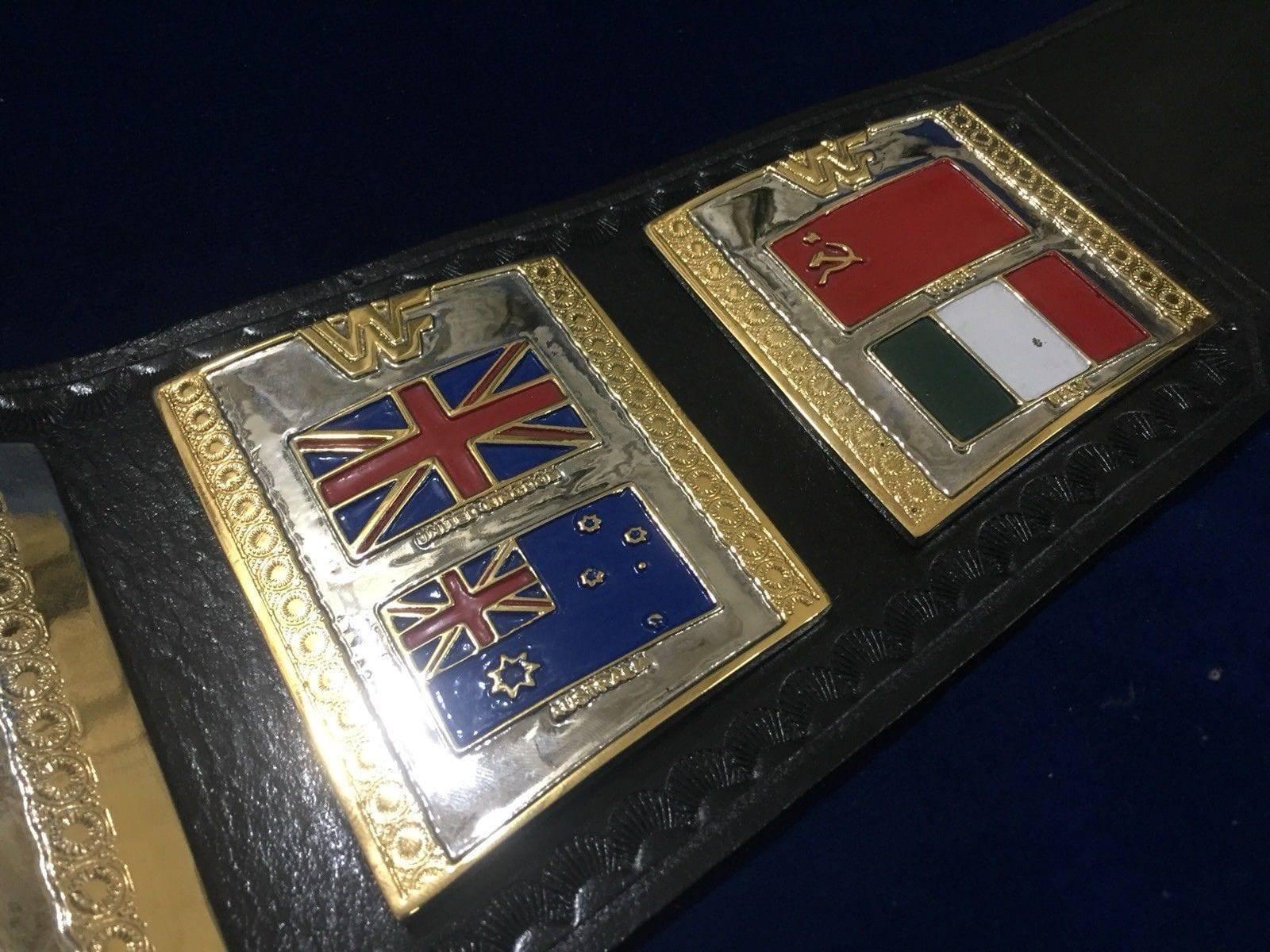 WWF HULK HOGAN 86 24K GOLD Championship Belt - Image 8