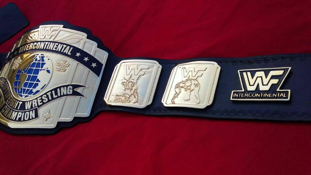 WWF INTERCONTINENTAL 24K GOLD Championship Belt - Image 3
