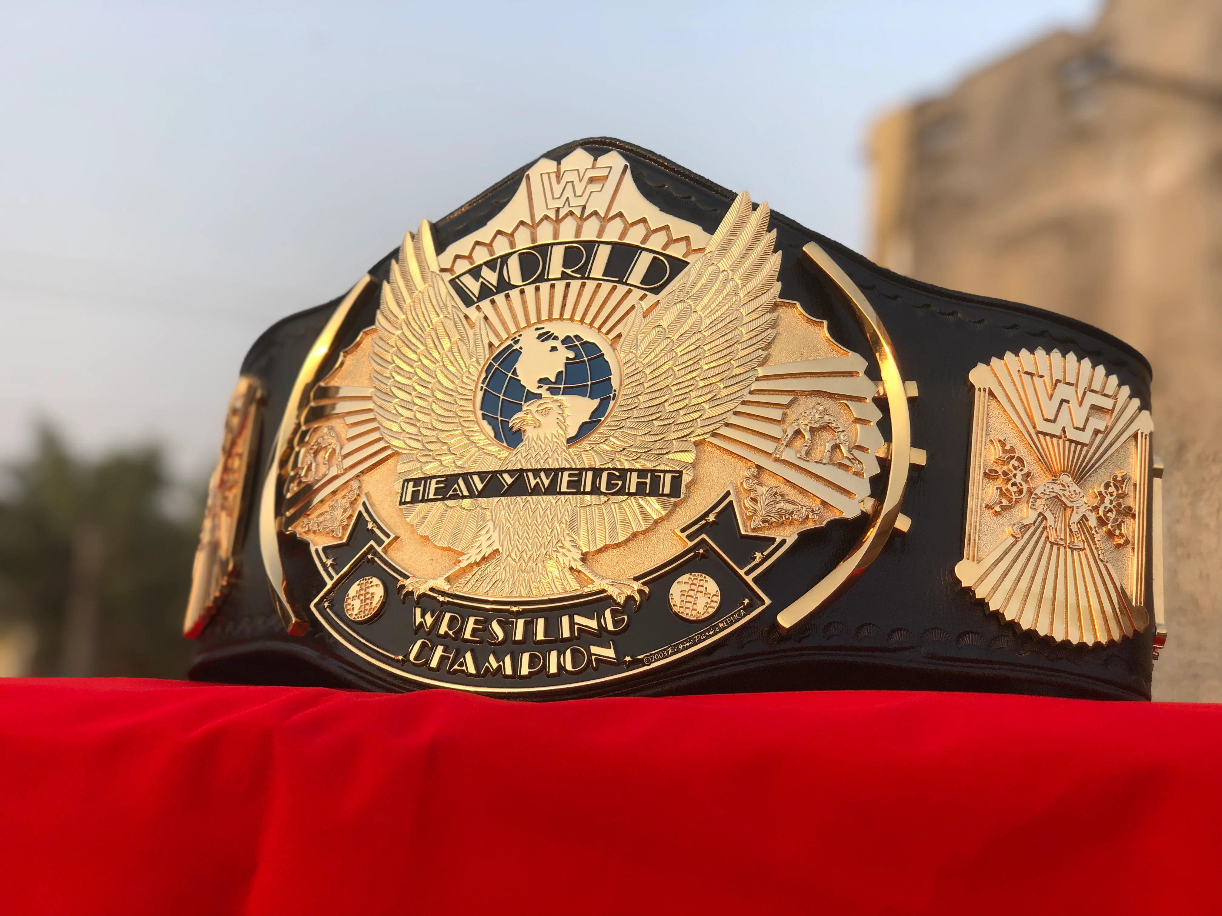 WWF Premium Winged Eagle CNC Championship Belt - Image 2