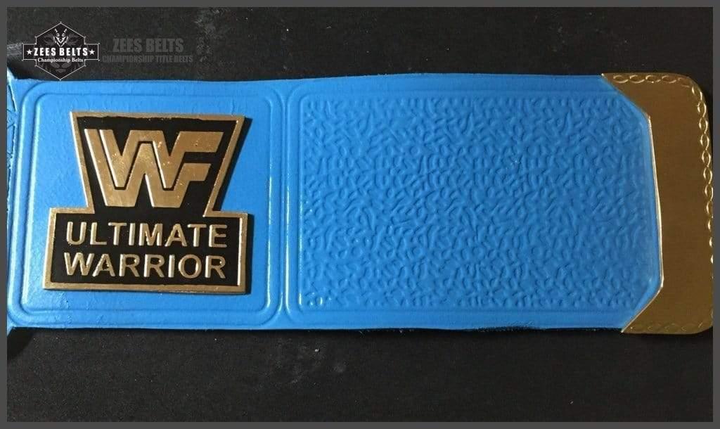 WWF WINGED EAGLE BLUE Brass Championship Title Belt - Image 5