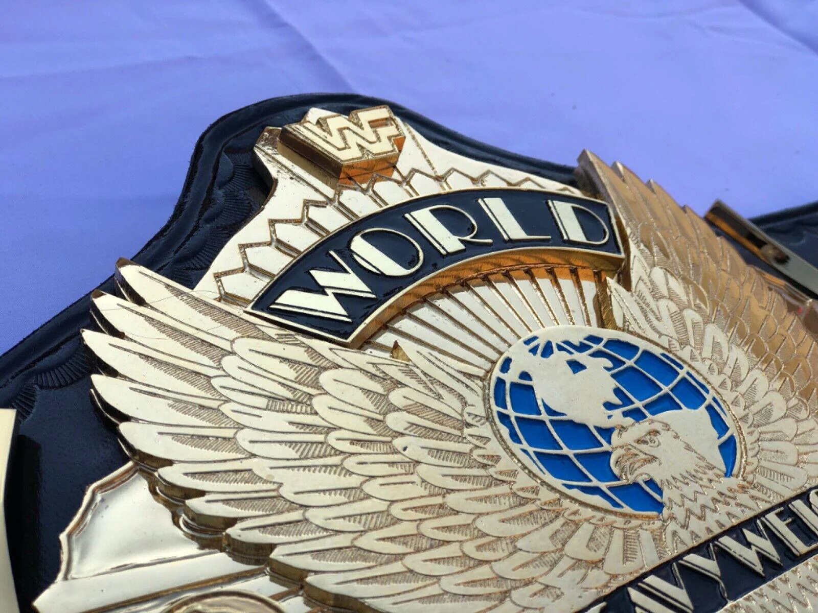 WWF Winged Eagle CNC HD Championship Belt - Image 4