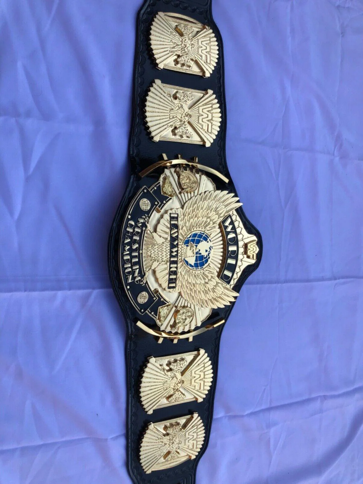 WWF Winged Eagle CNC HD Championship Belt - Image 7