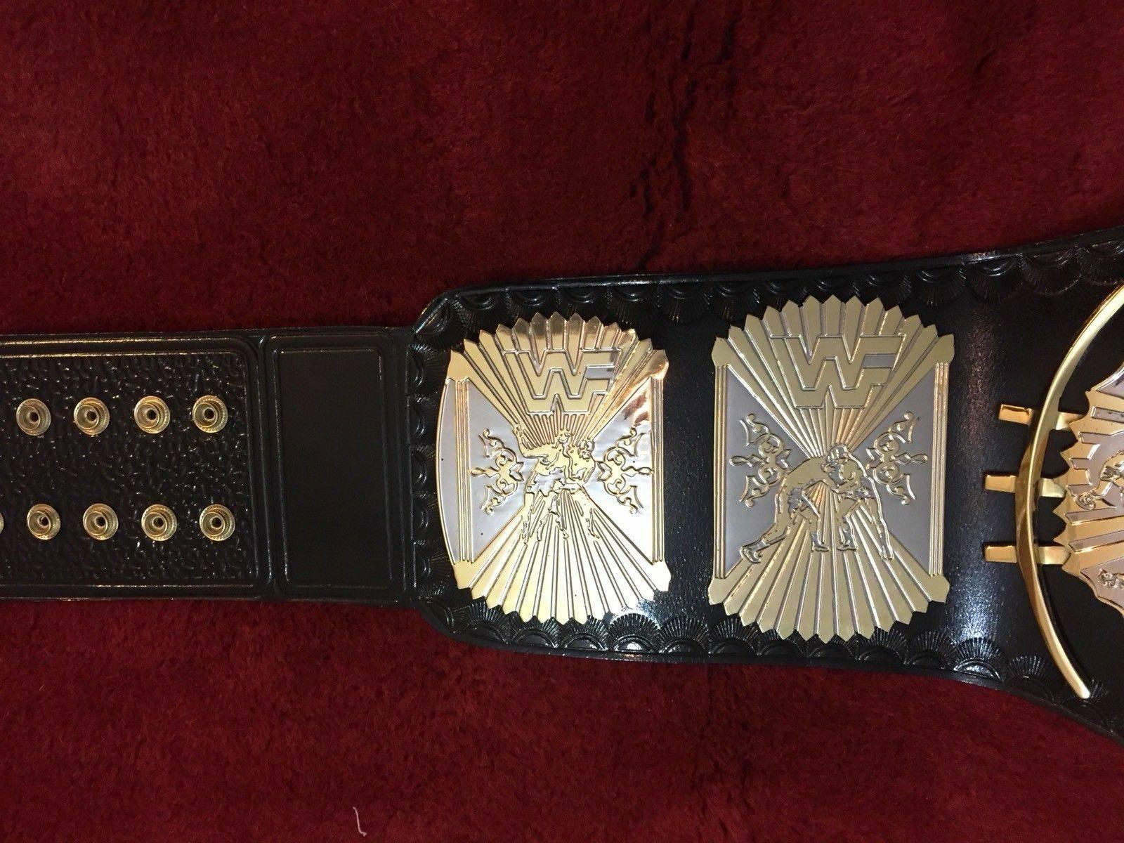 WWF WINGED EAGLE DUAL PLATED Brass Championship Belt - Image 3
