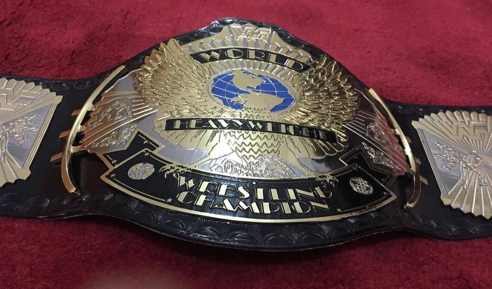 WWF WINGED EAGLE DUAL PLATED Brass Championship Belt - Image 8
