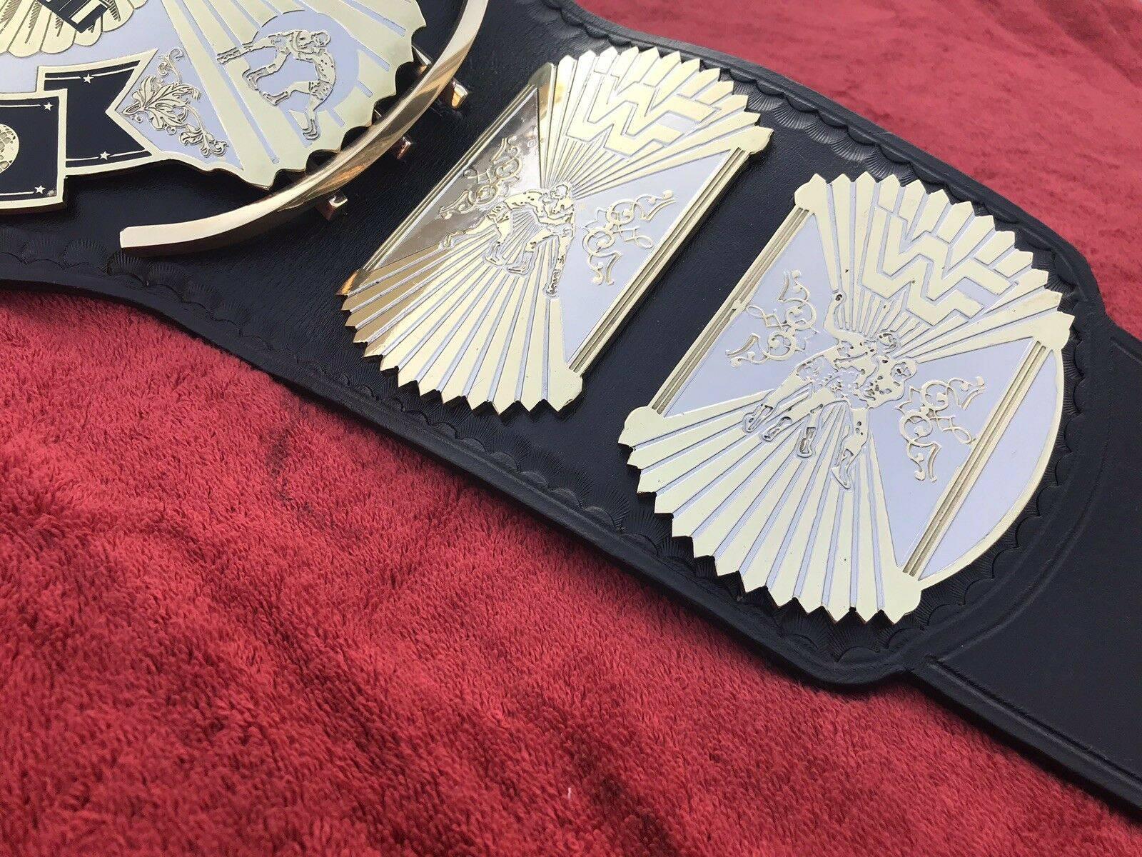 WWF WINGED EAGLE DUAL PLATED Brass Championship Title Belt - Image 10