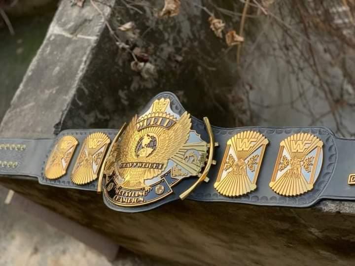 WWF WINGED EAGLE DUAL PLATED CNC HD CHAMPIONSHIP BELT - Image 6