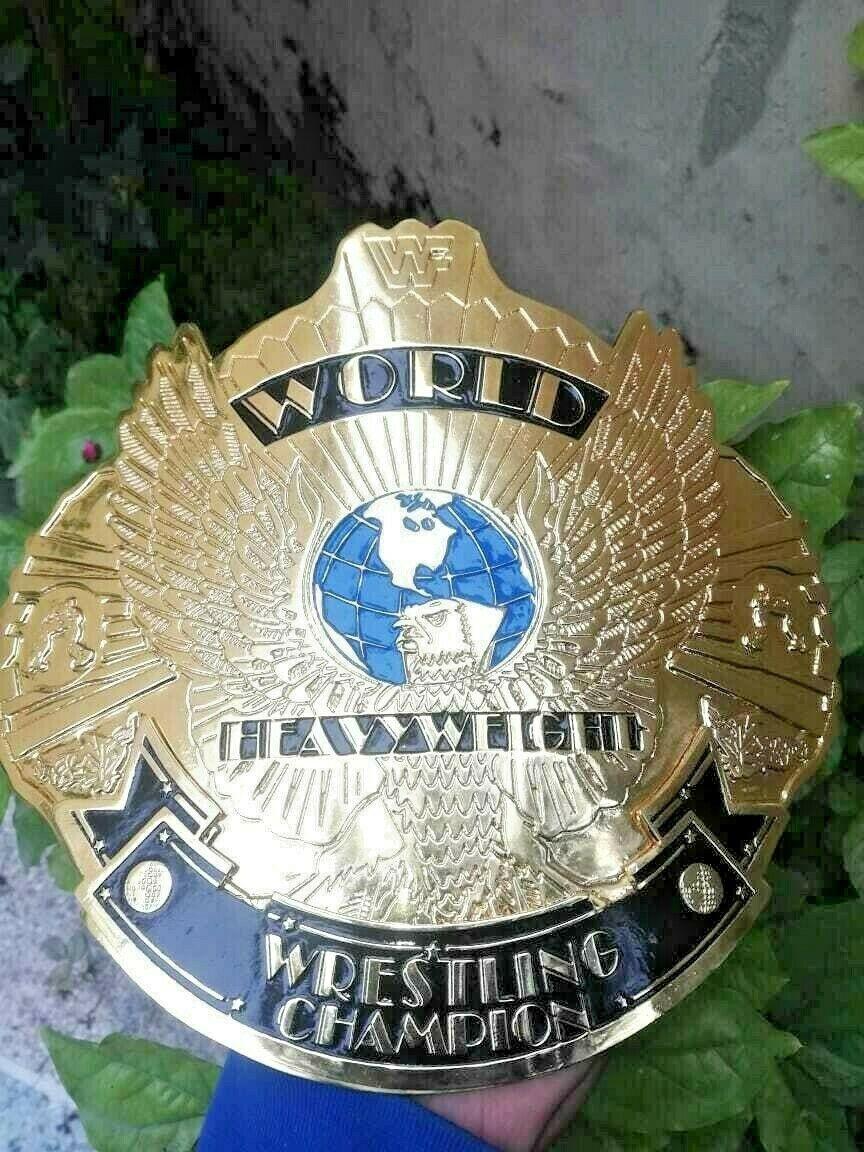 WWF WINGED EAGLE ULTIMATE WARRIOR Zinc Championship Belt - Image 8