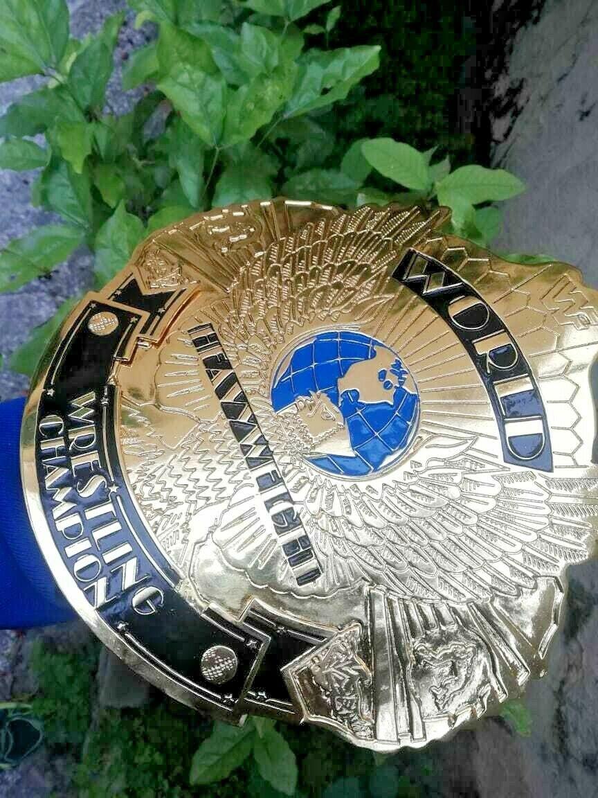 WWF WINGED EAGLE ULTIMATE WARRIOR Zinc Championship Belt - Image 9