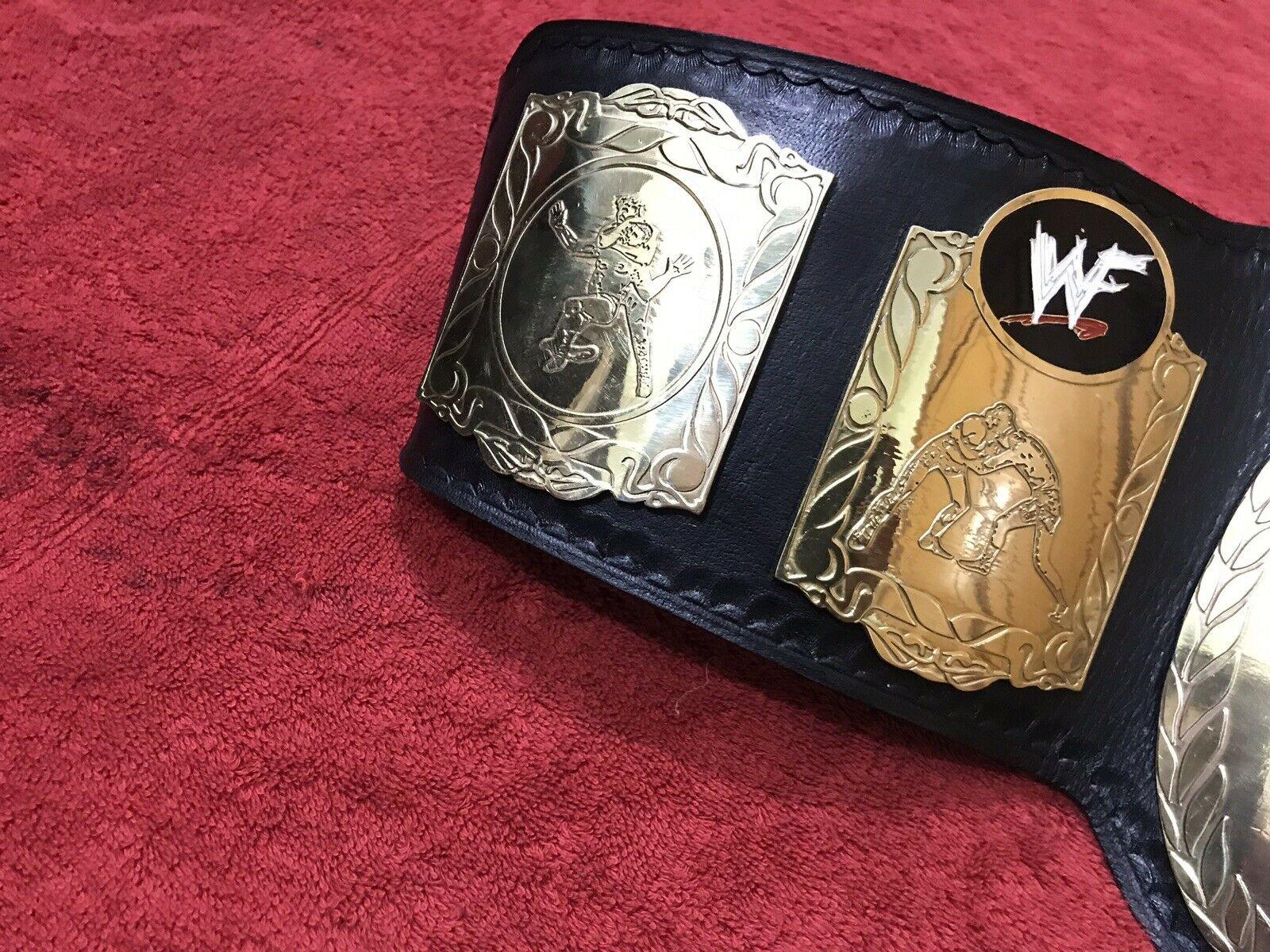 WWF WORLD TAG TEAM Brass Championship Replica Belt - Image 9